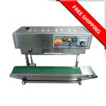 Heavy Duty Continuous Band Sealer (SS) with Emergency Stopper & Vertical Stand